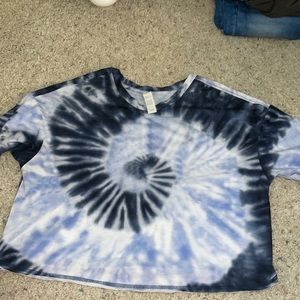 Cropped athletic tank